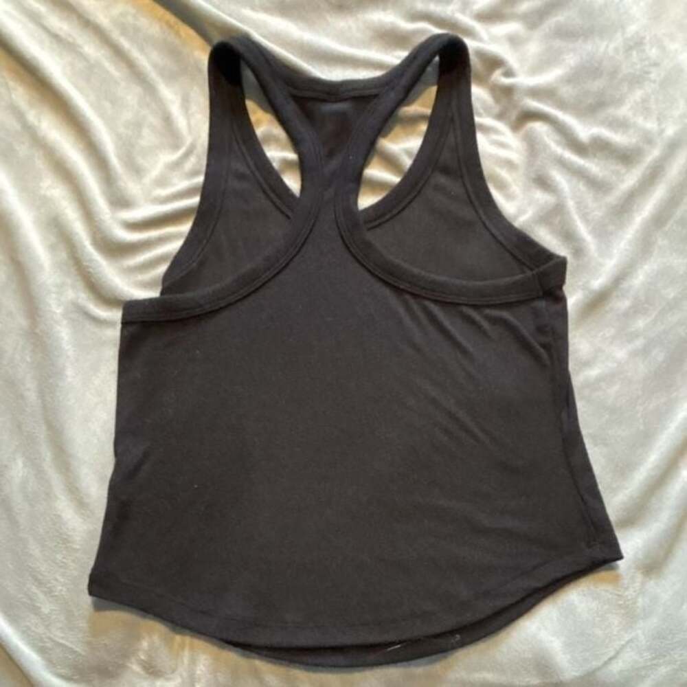 Old Navy UltraLite Go-Dry Ribbed Racerback Tank Top - Picture 3 of 3